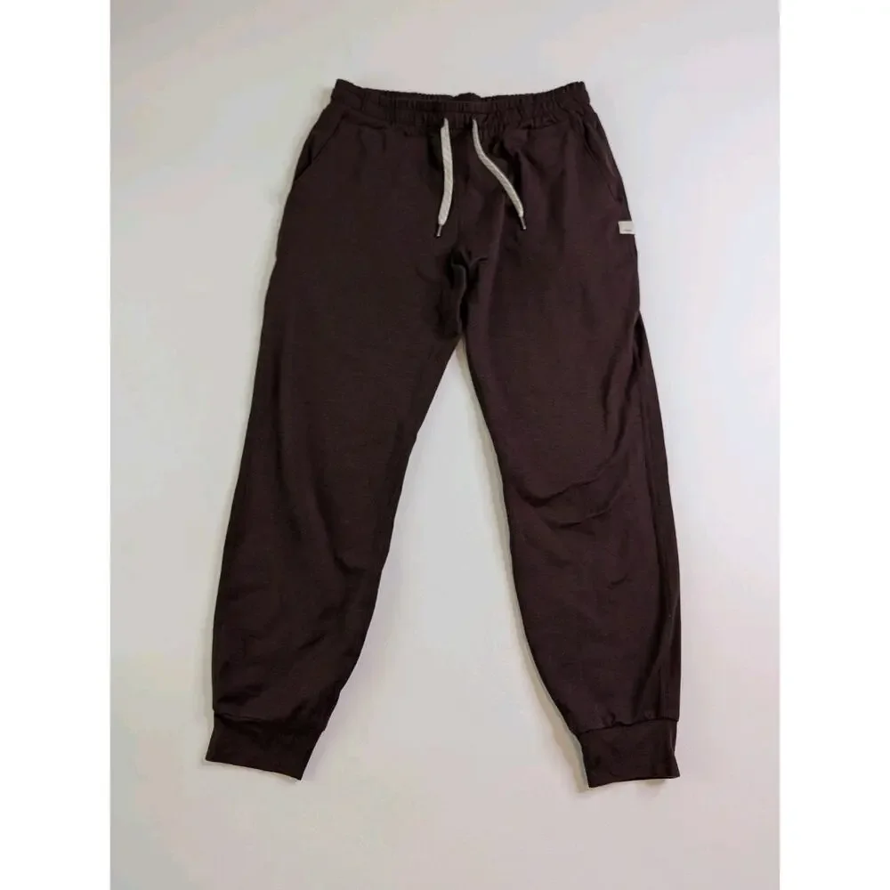 Vuori Performance Jogger DreamKnit Stretch Athletic Lounge Pants Brown Women XS - Picture 2 of 13